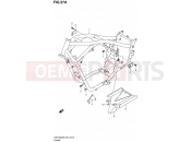 SUZUKI VZR1800NUF K9 (2009) Intruder M1800R / Boulevard M109R 37A - FRAME (MODEL K9/L0)