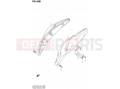 SUZUKI VZR1800U2 K8 (2008) Intruder M1800R / Boulevard M109R 39B - FRAME HANDLE GRIP (VZR1800NK8/NU2K8)