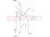 SUZUKI VZR1800U2 K8 (2008) Intruder M1800R / Boulevard M109R 50 - HANDLEBAR (MODEL K6/K7/K8)