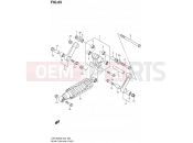 SUZUKI VZR1800U2 K8 (2008) Intruder M1800R / Boulevard M109R 65 - REAR CUSHION LEVER