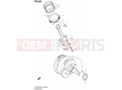 SUZUKI VZR1800UF K9 (2009) Intruder M1800R / Boulevard M109R 8A - CRANKSHAFT (MODEL L0)