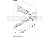 SUZUKI VZR1800UF K9 (2009) Intruder M1800R / Boulevard M109R 26B - PROPELLER SHAFT/FINAL DRIVE GEAR (MODEL L0)