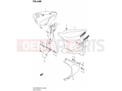 SUZUKI VZR1800UF K9 (2009) Intruder M1800R / Boulevard M109R 44B - SIDE COVER (VZR1800K8/U2K8)