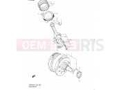 SUZUKI VZR1800UF L1 (2011) Intruder M1800R / Boulevard M109R (E19) 8 - CRANKSHAFT