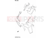 SUZUKI VZR1800UF L2 (2012) Intruder M1800R / Boulevard M109R (E19) 138 - FRAME HEAD COVER (VZR1800L2 E24)
