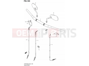 SUZUKI VZR1800UF L2 (2012) Intruder M1800R / Boulevard M109R (E19) 169 - HANDLEBAR (VZR1800L2 E24)