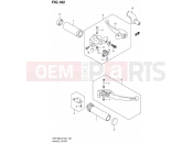 SUZUKI VZR1800UF L2 (2012) Intruder M1800R / Boulevard M109R (E19) 182 - HANDLE LEVER (VZR1800ZL2 E02)