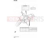 SUZUKI VZR1800UF L2 (2012) Intruder M1800R / Boulevard M109R (E19) 200 - LABEL (VZR1800L2 E19)