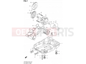SUZUKI VZR1800Z L2 (2012) Intruder M1800R / Boulevard M109R (E19) 7 - OIL PAN/OIL PUMP