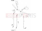 SUZUKI VZR1800Z L3 (2013) Intruder M1800R / Boulevard M109R (E02) 208 - HANDLEBAR (VZR1800ZL3 E02)