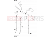 SUZUKI VZR1800Z L3 (2013) Intruder M1800R / Boulevard M109R (E02) 210 - HANDLEBAR (VZR1800ZL3 E24)