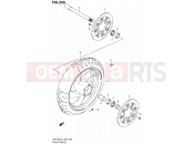 SUZUKI VZR1800Z L3 (2013) Intruder M1800R / Boulevard M109R (E02) 256 - FRONT WHEEL (VZR1800ZUFL3 E19)