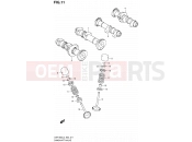 SUZUKI VZR1800Z L3 (2013) Intruder M1800R / Boulevard M109R (E24) 11 - CAMSHAFT/VALVE