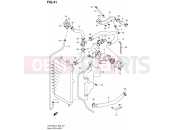 SUZUKI VZR1800Z L3 (2013) Intruder M1800R / Boulevard M109R (E24) 41 - RADIATOR HOSE