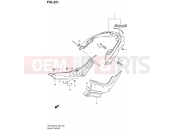 SUZUKI VZR1800Z L3 (2013) Intruder M1800R / Boulevard M109R (E24) 221 - REAR FENDER (VZR1800L3 E19)