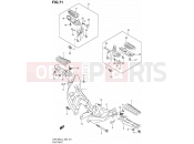 SUZUKI VZR1800Z L4 (2014) Intruder M1800R / Boulevard M109R (E02) 71 - FOOTREST