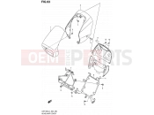 SUZUKI VZR1800Z L4 (2014) Intruder M1800R / Boulevard M109R (E02) 93 - HEADLAMP COVER (VZR1800L4 E02)