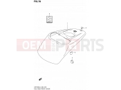 SUZUKI VZR1800Z L4 (2014) Intruder M1800R / Boulevard M109R (E19) 78 - FUEL TANK FRONT COVER