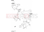 SUZUKI VZR1800Z L4 (2014) Intruder M1800R / Boulevard M109R (E19) 84 - SIDE COVER (VZR1800ZUFL4 E19)