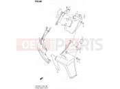 SUZUKI VZR1800Z L4 (2014) Intruder M1800R / Boulevard M109R (E19) 86 - FRAME HEAD COVER (VZR1800L4 E02)
