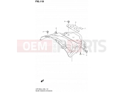 SUZUKI VZR1800Z L4 (2014) Intruder M1800R / Boulevard M109R (E19) 119 - REAR FENDER EXTENSION