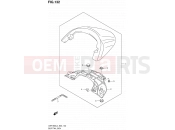 SUZUKI VZR1800Z L4 (2014) Intruder M1800R / Boulevard M109R (E19) 132 - SEAT TAIL BOX (VZR1800ZUFL4 E19)