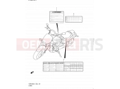SUZUKI VZR1800ZUF L1 (2011) Intruder M1800R / Boulevard M109R (E19) 191 - LABEL (VZR1800ZUFL1 E19)