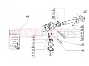 ape MIX 50CC 2T 1998-2008 CARBURETTOR