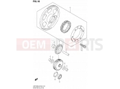 SUZUKI VZR1800ZUF L2 (2012) Intruder M1800R / Boulevard M109R (E19) 10 - STARTER CLUTCH