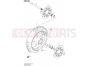 SUZUKI VZR1800ZUF L2 (2012) Intruder M1800R / Boulevard M109R (E19) 231 - FRONT WHEEL (VZR1800ZUFL2 E19)
