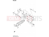 SUZUKI VZR1800ZUF L2 (2012) Intruder M1800R / Boulevard M109R (E19) 245 - REAR CUSHION LEVER
