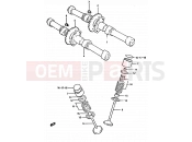 SUZUKI XN85 D (1983) (650) 9 - CAM SHAFT - VALVE