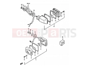 SUZUKI XN85 D (1983) (650) 33 - TURN SIGNAL LAMP