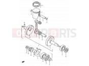 SUZUKI ZR50K X (1999) 4 - CRANKSHAFT