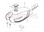 SUZUKI ZR50K X (1999) 30 - FUEL TANK