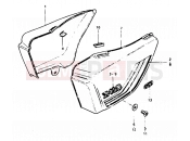 SUZUKI ZR50K X (1999) 34 - FRAME COVER