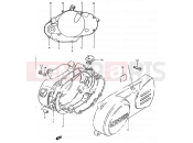 SUZUKI ZR50SK X (1999) 3 - CRANKCASE COVER