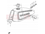 SUZUKI ZR50SK X (1999) 32 - FUEL TANK