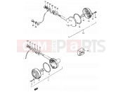 SUZUKI ZR50SK X (1999) 21 - TURN SIGNAL LAMP (E16)