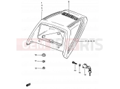 SUZUKI ZR50SK X (1999) 36 - SEAT TAIL COVER
