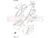 SUZUKI GSX-S1000 L6 (2016) (E21) 445B - FRAME COVER (YSF)