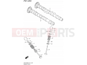 SUZUKI GSX-S1000F L6 (2016) (E21) 126A - CAMSHAFT/VALVE