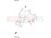 SUZUKI GSX-S1000F L6 (2016) (E21) 422A - FUEL TANK FRONT COVER