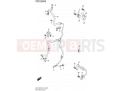 SUZUKI GSX-S1000F L6 (2016) (E21) 536A - FRONT BRAKE HOSE (GSX-S1000FL6 E21)