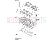 SUZUKI GSX-S1000F L6 (2016) (E28 E33) 103A - CYLINDER HEAD
