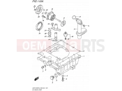 SUZUKI GSX-S1000F L6 (2016) (E28 E33) 116A - OIL PAN/OIL PUMP