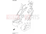 SUZUKI GSX-S1000F L6 (2016) (E28 E33) 445A - FRAME COVER (PGZ,AV4)