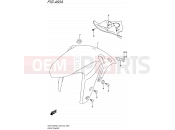 SUZUKI GSX-S1000F L6 (2016) (E28 E33) 460A - FRONT FENDER (GSX-S1000FL6 E33)