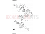 SUZUKI GSX-S1000FA L6 (2016) (E21) 122A - STARTER CLUTCH