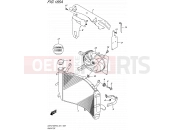 SUZUKI GSX-S1000FA L6 (2016) (E21) 185A - RADIATOR